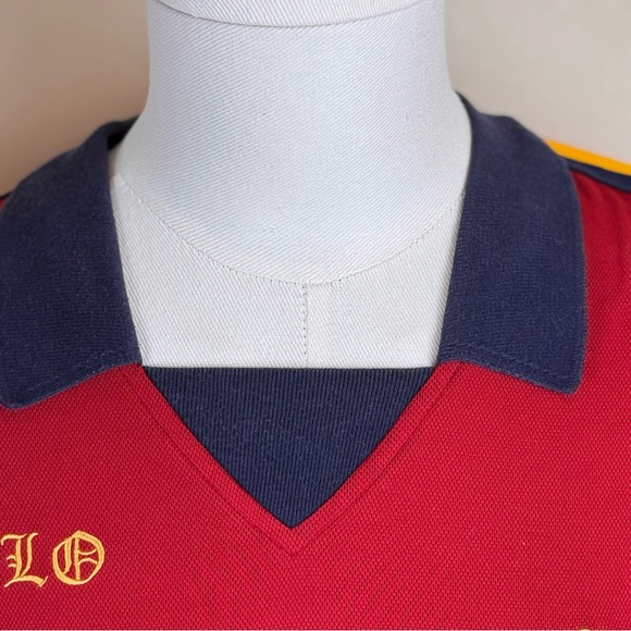 Polo Ralph Lauren Mens XL Red with gold Embroidered Griffin Dragon Vintage USA - Picture 7 of 10